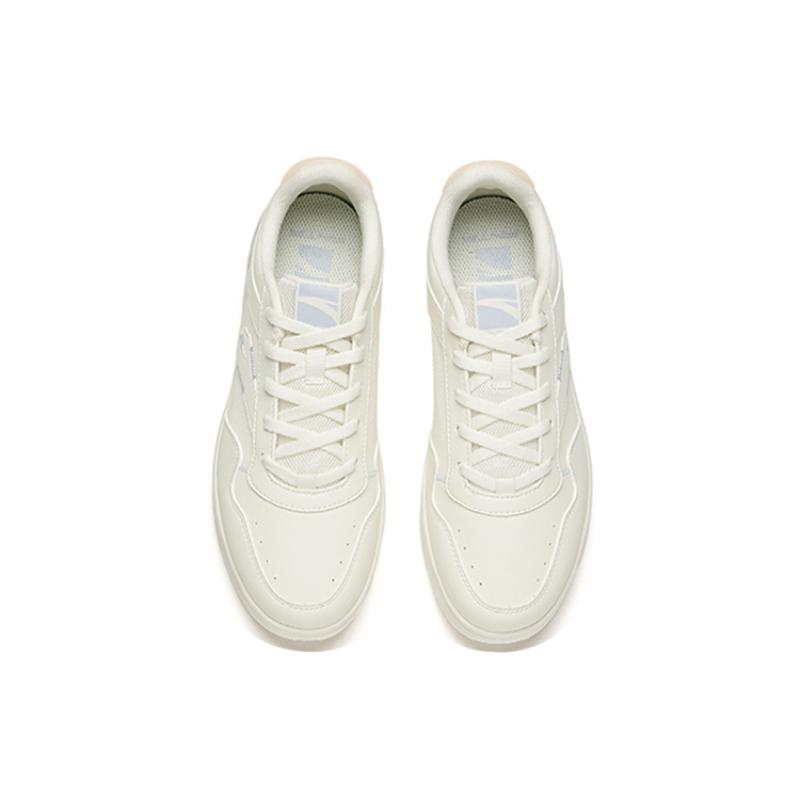 Anta Нескользящие Низкие Скейт-Кеды Женские Бело-Синие Кроссовки 922118009-4