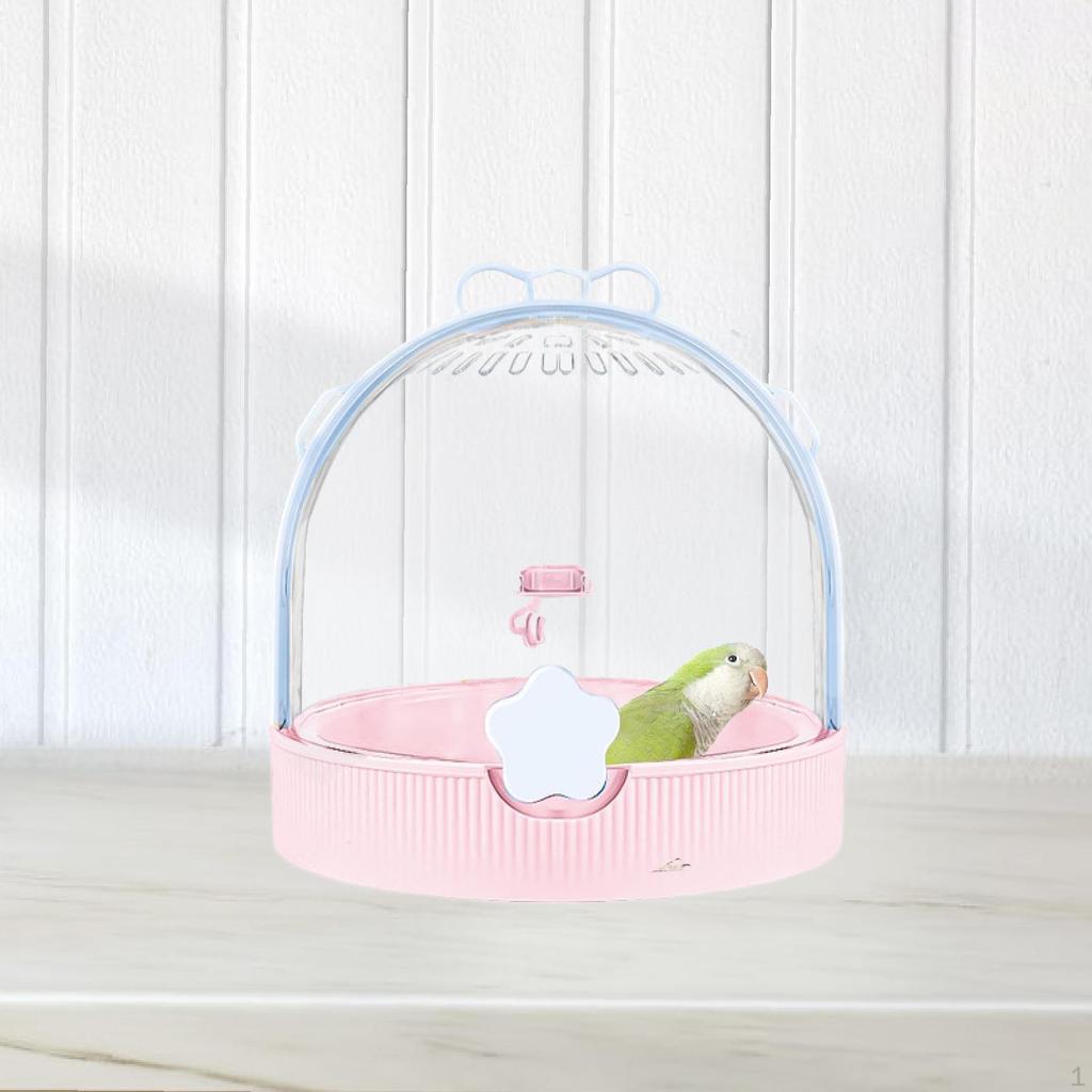 Переноска для мелких животных, клетка для путешествий с птицами, многоцелевая, дышащая, для хомяков