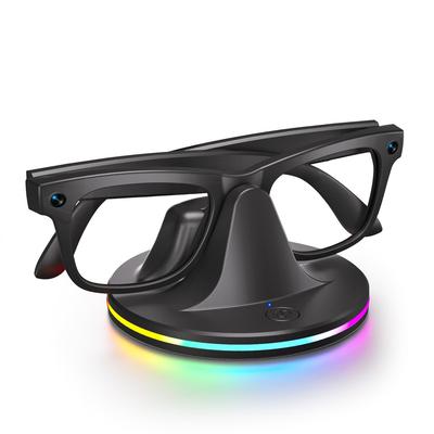 Для Rey-Ban Meta Headliner/Skyler/Wayfarer RGB Зарядная подставка с зарядным кабелем USB Type C для Rey-Ban Meta 2