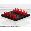 Puripura 1 12 Chess With Puripura Figures  Clear Red X Black 