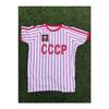 Cccp Old Soviet Union Jersey (cio Dad) White Round Collar