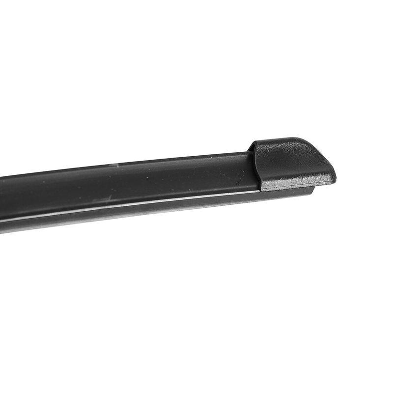 UTV Manual Hand Operated Windshield Wiper Rubber Blade Universal Replacement Set Black