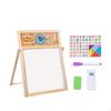Kids Art Easel Double Sided Educational Toy Writing Painting Sketch for English