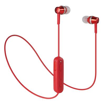 Беспроводные наушники audio-technica SoundReality Bluetooth Пульт управления Микрофон в комплекте Красные ATH-CKR300BT RD
