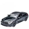 1/32 BMW Серии M8 Суперкар Литой Металлический и Игрушечный Транспортный Средство Металлическая Модель Автомобиля Звук и Свет Коллекция Игрушка для Детей