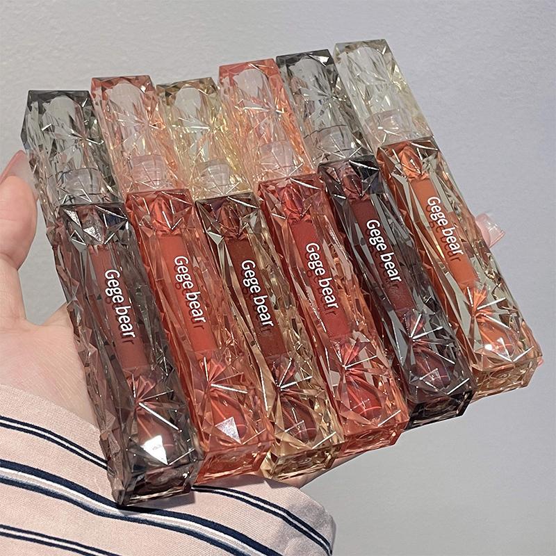 GEGE BEAR Зеркальная помада для губ Lip Glaze Korean Plumping Gloss Lipstick