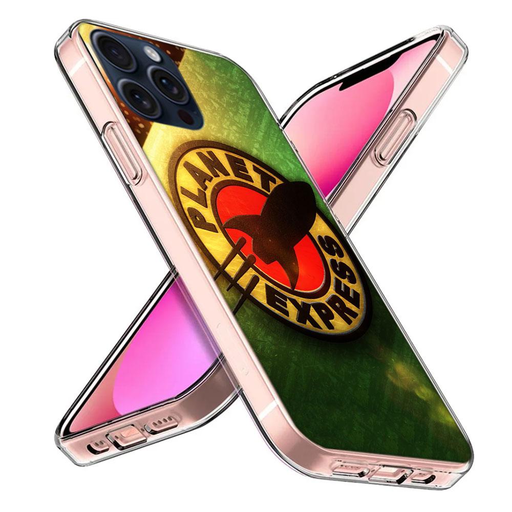 Futurama Planet Express Clear Phone Case For Iphone 17 Air 16 Pro Max 15 Pro 14 Plus 17E 16E 11 13 12 Mini Cover Cases Fundas Ce