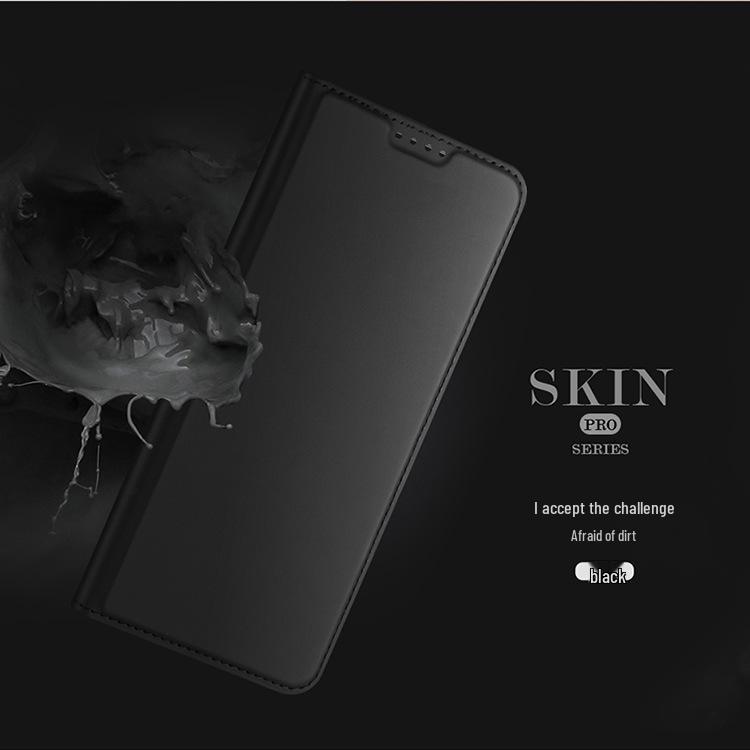 Защитный чехол-книжка DUX для Sharp Aquos R11 с слотом для карт и функцией защиты от падений