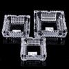 Buy One Get Two: Large Crystal Glass Ashtray for Home, Bedside, or Bar