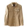 Мужская весенняя японская ретро-рабочая рубашка, мужская свободная повседневная рубашка с длинными рукавами, модная свободная куртка, мужская одежда