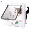 Professional ABS Small Pet Gate 4 Way Security Lock Dog Cat Kitten Puppy Flap Door