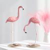 Flamingo Ornaments Artwork Pink Resin Crafts Desktop Decoration Ins Home Office Living Room Decoration Originality Toys Gift