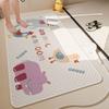 Коврик для ванной комнаты, противоскользящий, для душа, для купания детей, коврик для ног, противоскользящий, для туалета, водонепроницаемый, милый, для ванной комнаты, коврик для пола