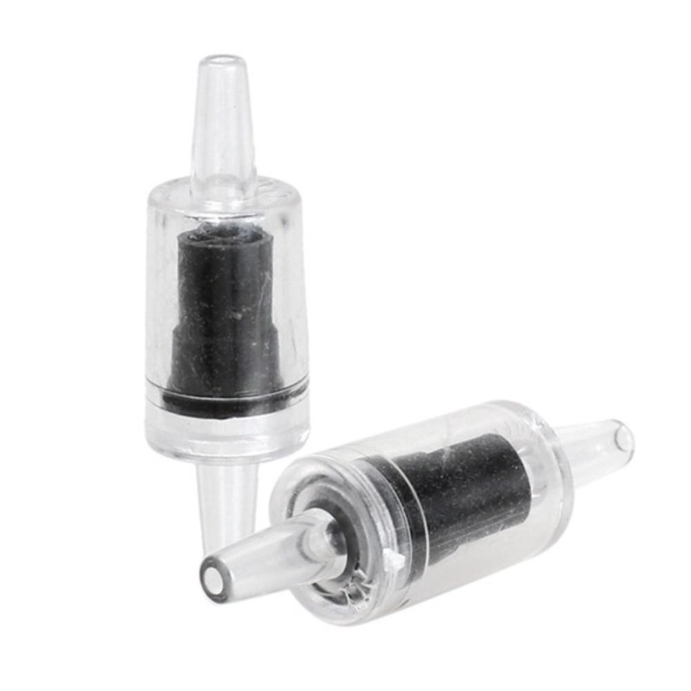 5 PCS Circulate Plastic Black Red Air Pump Co2 System One Way Non-Return Aquarium Check Valve