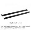 Instrument Panel Decorative Protection Strip for Tesla Model Y Juniper Model 3 Highland ABS Odorless Anti-Scratch Wear-Resistant