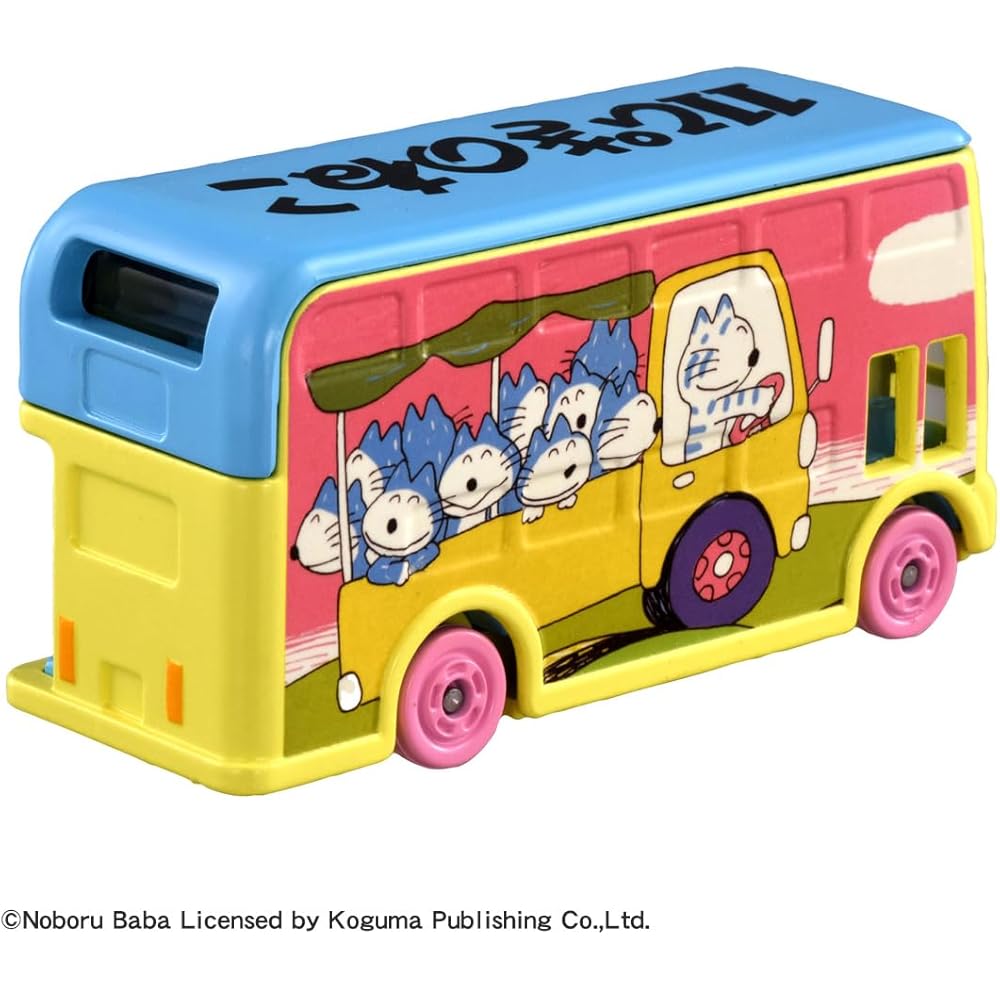 Takara Tomy Tomica Dream Tomica SP Picture Book Collection 11 Cats Miniature Car Toy for Ages 3 and Up