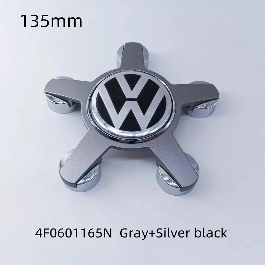 DKRSE1 For VW Volkswagen Jetta MK5 Golf 4pcs 135mm Volkswagen Golf Polo Car Wheel Center Caps 5Pins Rim Hub Cover Hubcap Logo Badge Emb