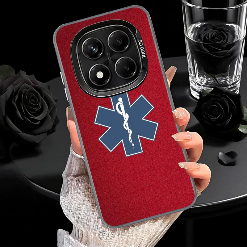 EMT EMS Ambulance Soft Phone Case for Xiaomi Redmi Note 13 14 15 Pro Plus 12S 12 11S 11 11T 10S 10 Shockproof Cover Back Shell