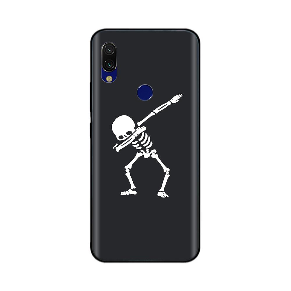 Для Xiaomi Redmi 7 Чехол Redmi7 Черный Силиконовый Бампер Мягкий ТПУ Чехол для Телефона Обложка Для Xiaomi Redmi Note 7 Pro Note7 Чехол Funda Coque