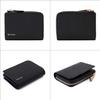 Paul Smith Zip Straw Grain Long Black Men's Wallet, 30PAP7856620, 990,