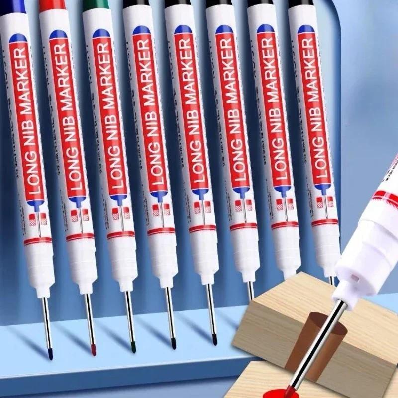4 шт. 20 мм Глубокое отверстие Длинный стержень Многоцелевые маркеры с головкой для перфорации металла Деревообработка Декорирование Художественные принадлежности