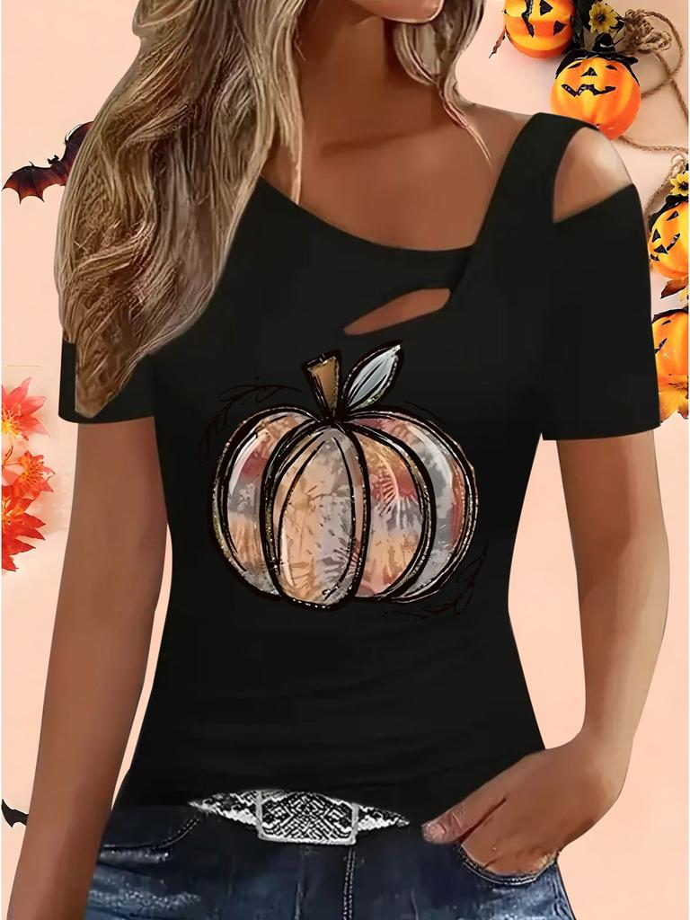 Women's Loose Halloween and Christmas Gift Tops Blouse Shirt