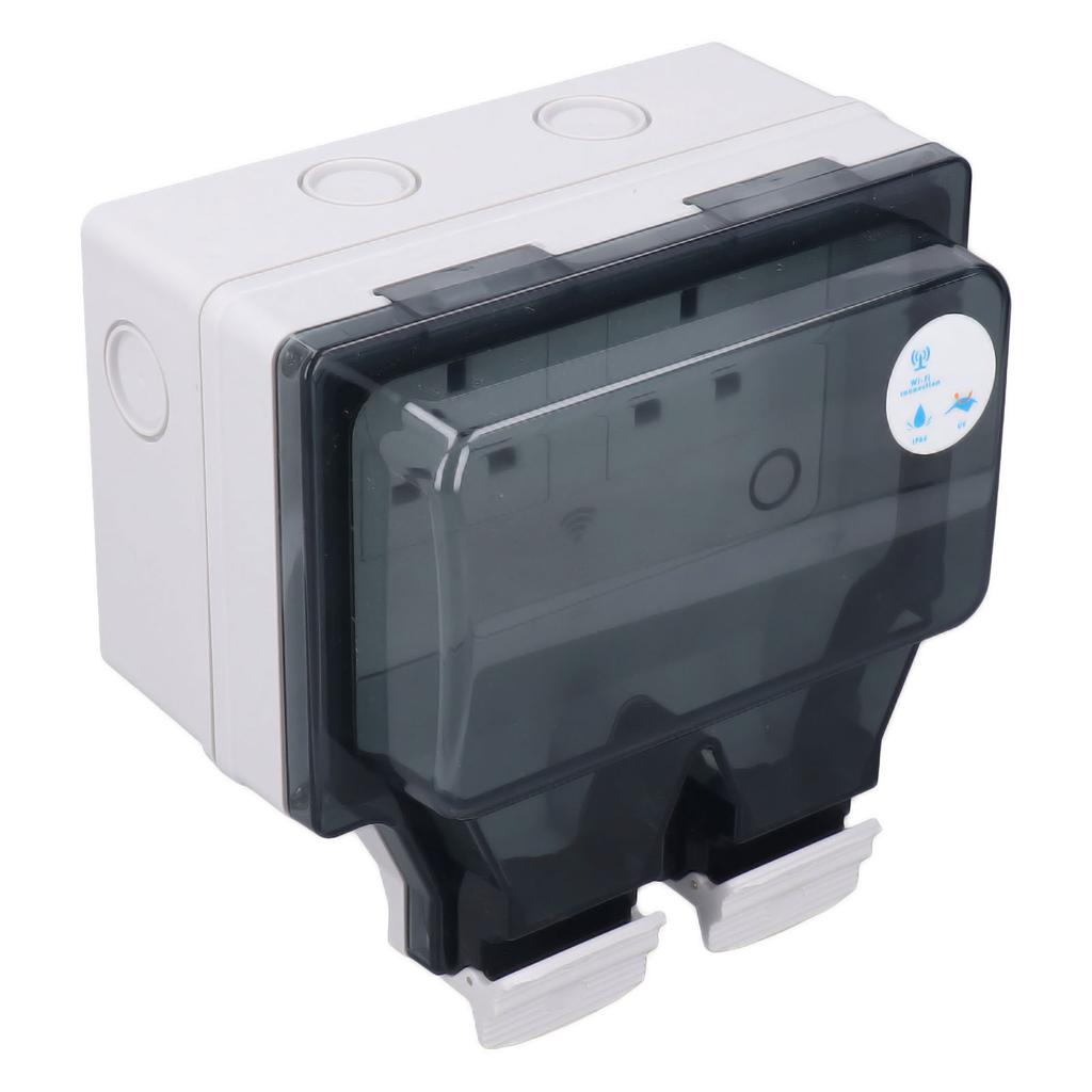 Wifi Smart Socket IP66 Waterproof Support Voice Control Timing 86 Type Outdoor Smart Outlet UK