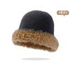 Winter Korean Style Oversized Beanie Outdoor Windproof Warm Knit Hat Women