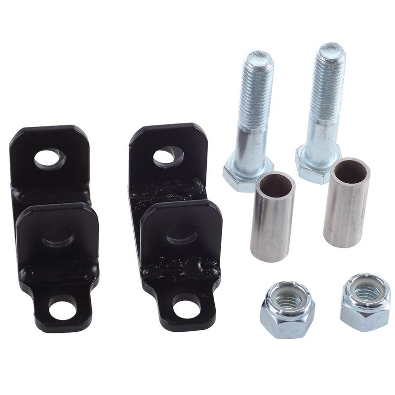 DLP Rear Shock Upper Bar Pin Eliminator Kit Fits 1997-2018 [ Jeep ] Wrangler JK TJ 1089