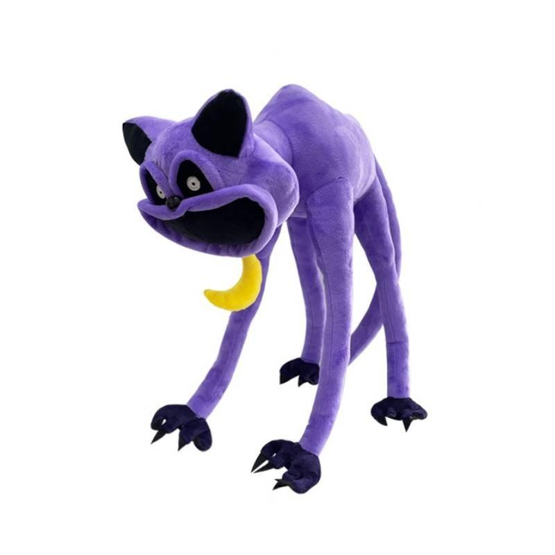 Трансграничный Новый Продукт Игра Кукла Ужас Фиолетовый Кот Монстр Улыбка Животное Большой Рот Фиолетовый Кот Плюшевая Игрушка