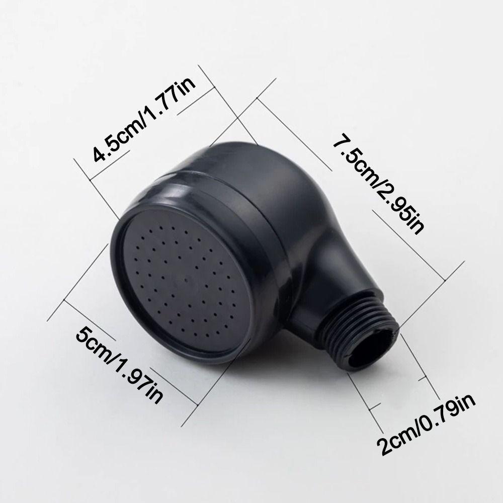 ABS Pressurized Shower Head Hanging Massage Faucet Nozzle Shampoo Bed