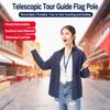 Extendable Telescopic Flagpole 1/1.2/1.6/2.0/3.0m Handheld Flag Pole  School Office Supplies