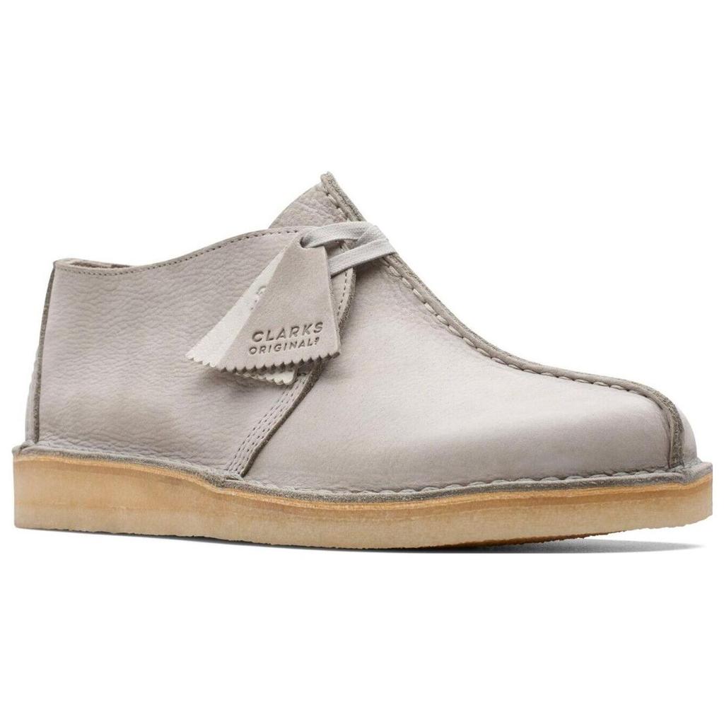 Clarks Suede Comfortable Versatile Casual Shoes Men sneaker Gray Brown 26170131