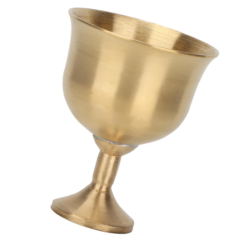 Brass Wine Goblet Exquisite Elegant Drinking Wine Cup Decoration Collection Gift