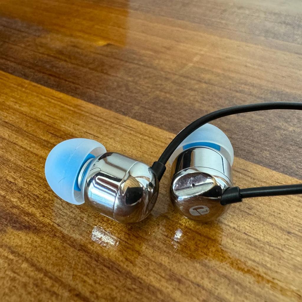 intime Wired Ao2 Balanced Earphones, Balanced, Silver, In-Ear Type, 4.4mm Connection, O2-SR2-4.4