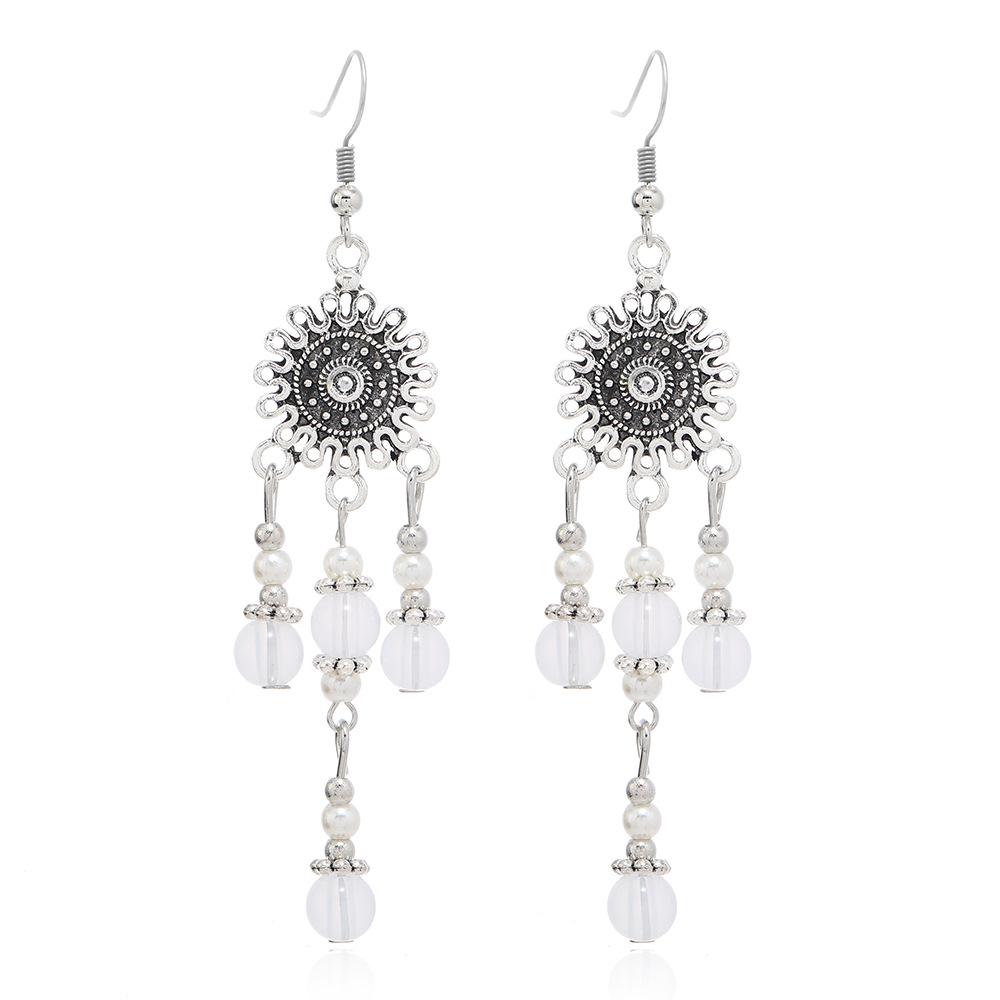 Головной убор ханьфу, цепочка на лоб с бахромой, экзотические украшения для волос, антикварные украшения на лоб, повязка на бровь мяо, женская.