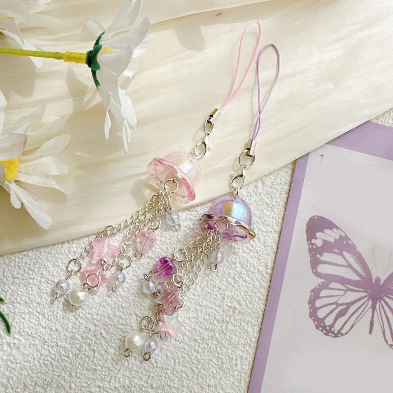 Handcrafted Star Night Pearls Hangings Stylish Star And Pearls Wind Chime Pendant Decoration Adds Romance To Any Room