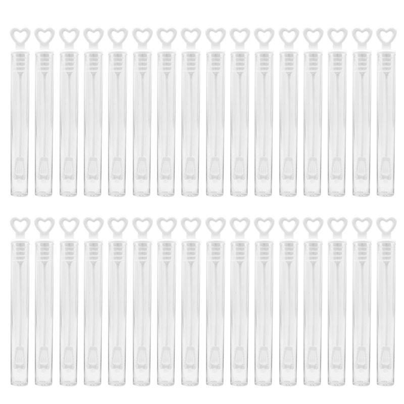 10-50 шт. Красочные бутылочки для мыльных пузырей, палочка-сердечко, пустые тубы, детские сувениры для дня рождения, наполнитель для пиньяты, игрушки, свадебные подарки для гостей