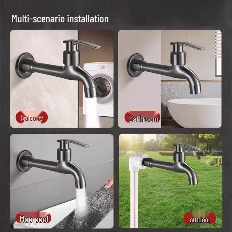 OEING Thickened Brass Washing Machine Faucet