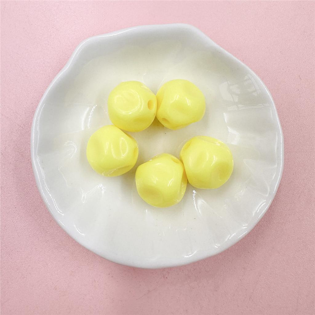 5 шт. 14,5*15,3 мм акриловые гетероморфные бусины с прямым отверстием для изготовления браслета и ожерелья DIY браслет-цепочка для мобильного телефона, материал из бисера