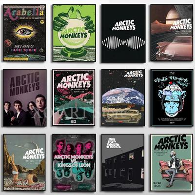 Постер музыкального альбома Arctic Monkeys AM Любимый альбом худшего кошмара, картина на холсте, принт, настенная HD картина, искусство для гостиной, домашний декор