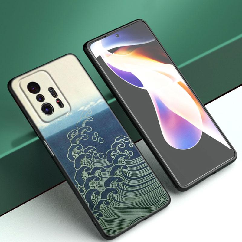 Чехол для телефона Japan Wave Anime Dragon для Xiaomi Mi A2 8 9 SE Note 10 10T 11 12 Lite 9T 11T 12S 12T Pro A3 6X 12X TPU черный чехол