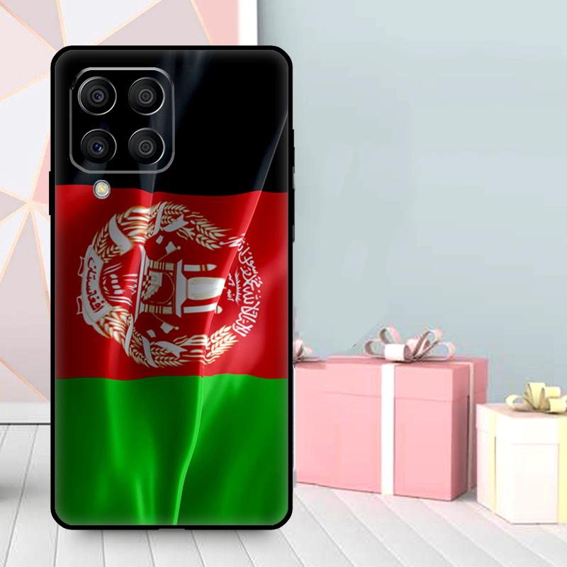 Флаг Афганистана Чехол Для Samsung Galaxy M16 M31 M21 M13 M33 M53 M15 M35 M55 M36 M56 M12 M32 M52 M14 M34 M54