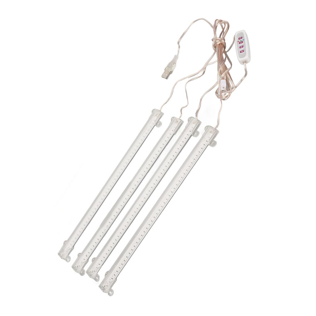 Plant Grow Light 4 Heads USB Plug Dimmable Timer Function Full Spectrum LED Grow Light for Indoor Home Succulent