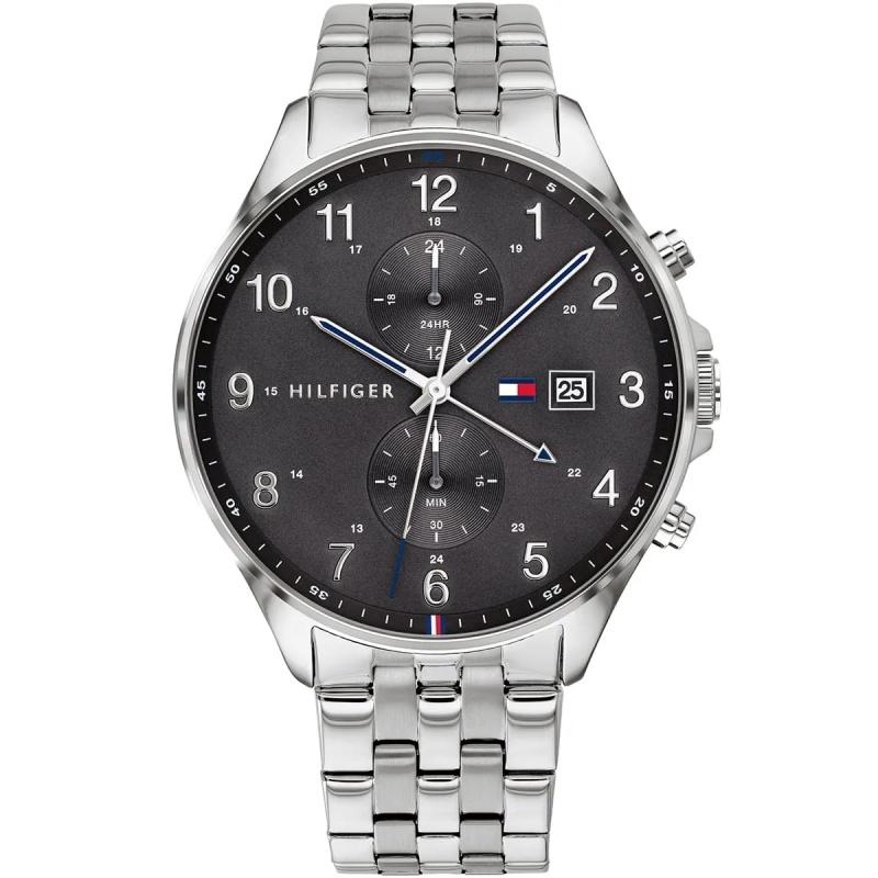 Tommy Hilfiger Серебряные, Мужские кварцевые часы, 1791707
