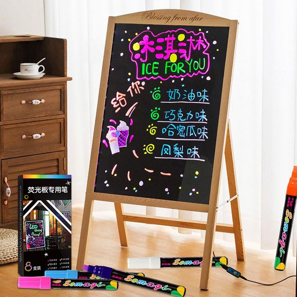 Erasable Liquid Chalk Marker Pen Glass Window Art Art Marker Pen Dust Free Whiteboard Pen