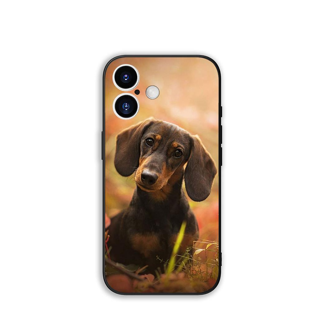 Cover Pet Dog Cute Dachshund for Samsung Galaxy A25 A37 A57 A12 A14 A31 A41 A50 A51 A70 A71 A72 A21S A04 M15 Note 20 9 8 10 Case