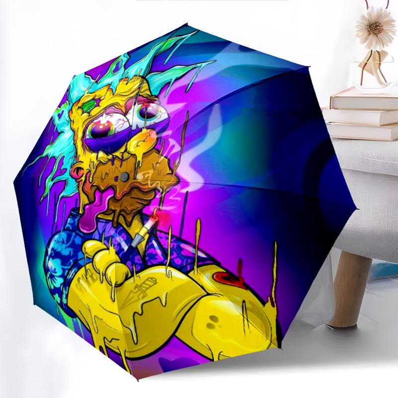 Family Bonds Laughter Folding umbrella travel durable Three folds Umbrella Umbrella