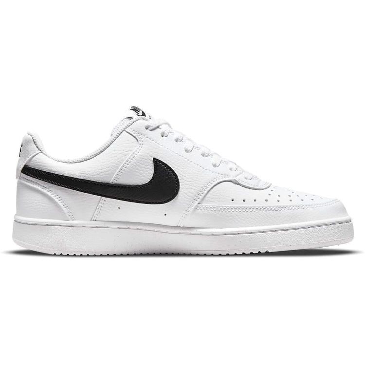 Nike Белые черные женские кроссовки Court Vision Low Next Nature DH3158-101