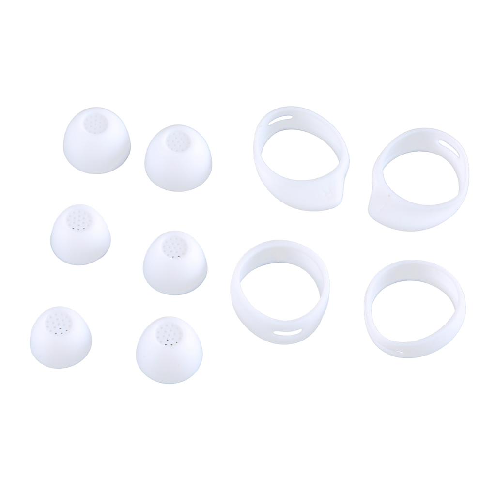 Силиконовые амбушюры для Samsung Galaxy Buds FE, противоскользящие насадки-крылышки, набор внутриканальных наушников, набор насадок-вкладышей